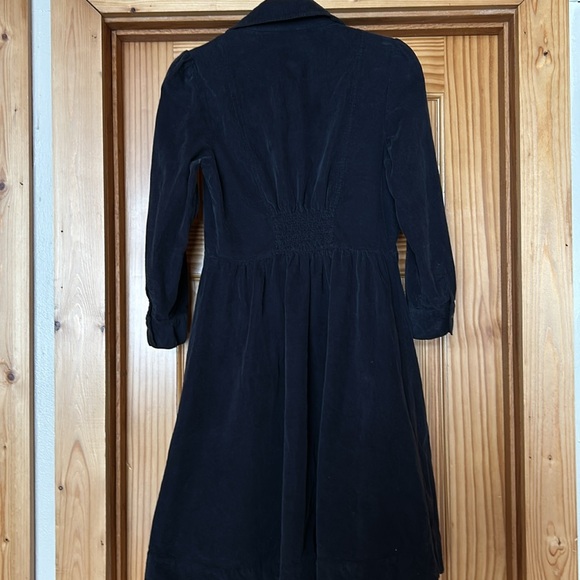 Anthropologie Fei Navy Blue Corduroy Dress size 6 - Picture 3 of 5
